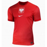 Maglia Calcio Polonia Seconda Divisa Europei 2024 Manica Corta